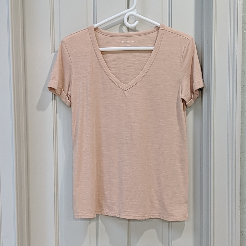 Tshirt from American Eagle, peach, sz S